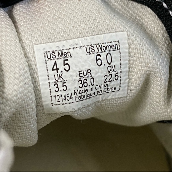 Vans Old Skool Style 36 Swirl Shoes Men 4.5 Women 6 Black Coral Canvas NEW - Picture 10 of 10